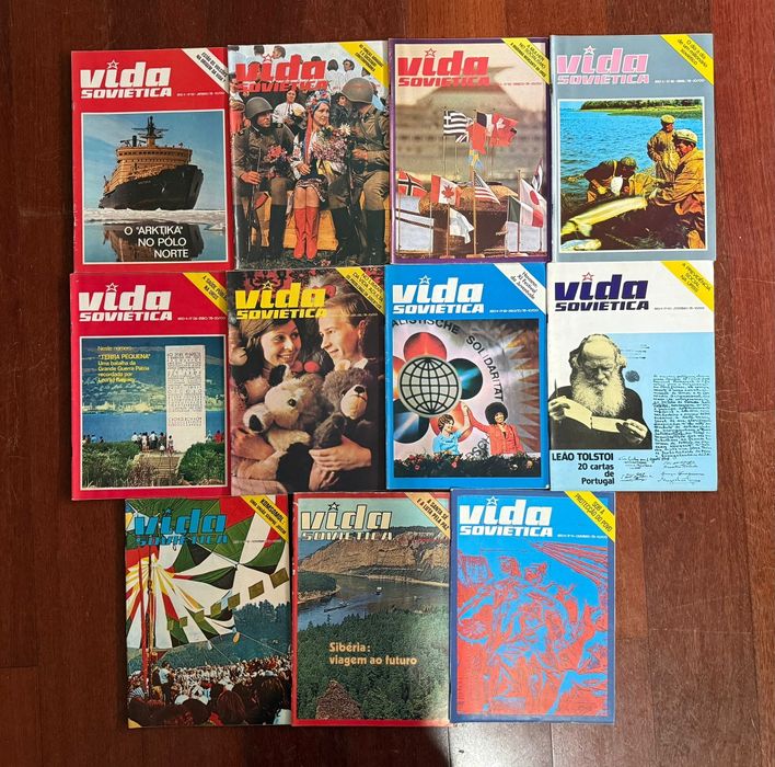 Lote de Revistas - Vida Soviética