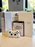 Sony PlayStation 2 SCPH-55000GT Ceramic White Gran Turismo Racing Pack