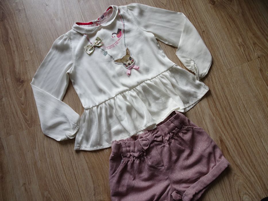 H&M bluzeczka bluzka wizytowa 116