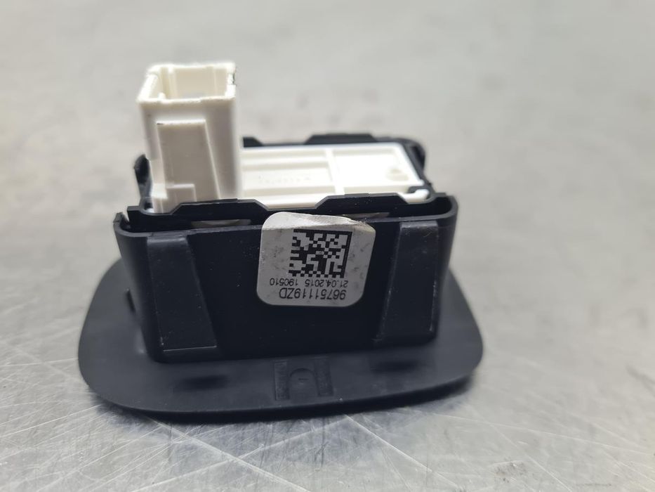 Comando / botão / interruptor vidros trás direito PEUGEOT 2008 I (CU_)