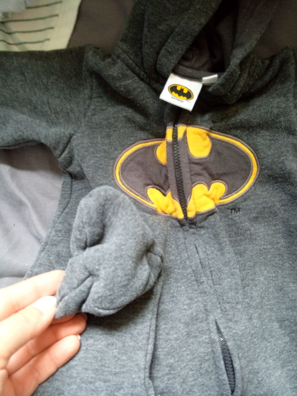 Pajac Batman z kapturem r.62