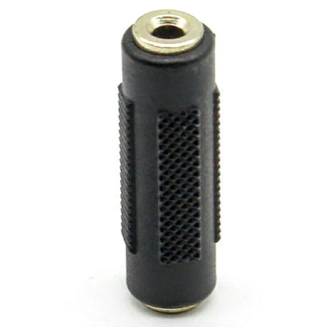 Новий адаптер перехідник 3,5 mm mini jack 2 гнізда-раз'ема (мама-мама)