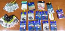Artigos de pesca diversos