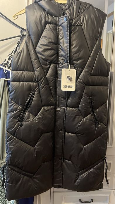 Kamizelka, bezrękawnik czarny r. S