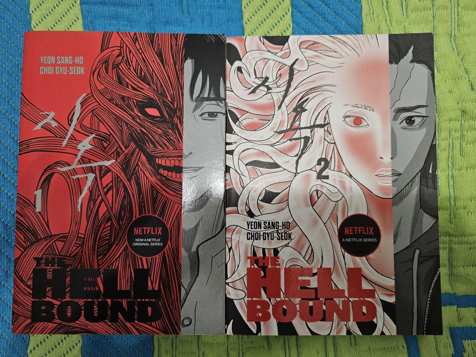 The Hellbound Manhwa Volume 1 & 2 Inglês