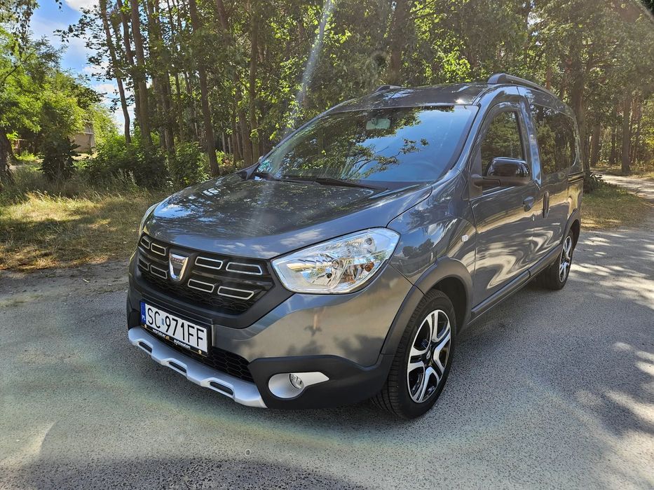 Dacia Dokker STEPWAY, LIFT, Nawigacja, Tempomat, Podgrzewane fotele