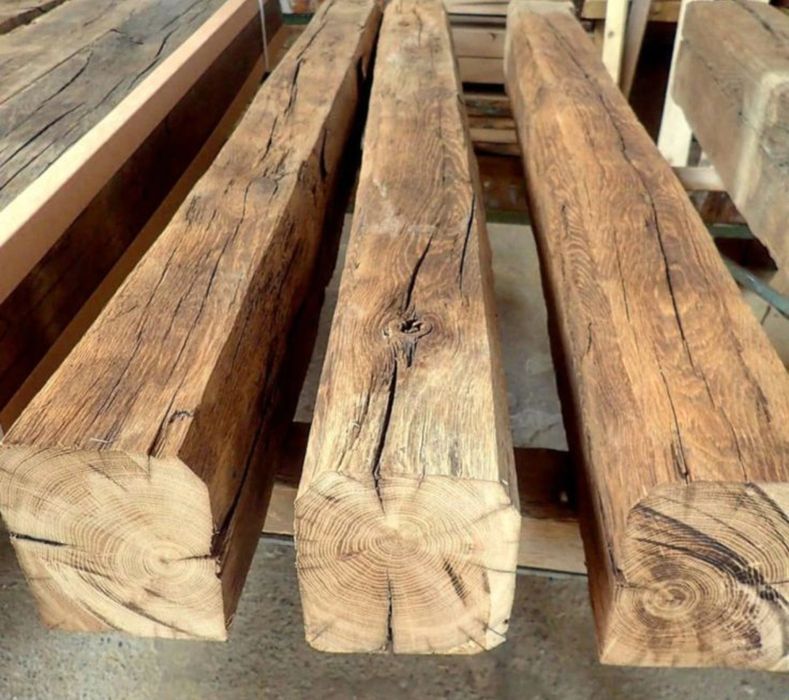 Дубовий брус будь-яких типів • Амбарний, атмосферний, свіжий, тесаний