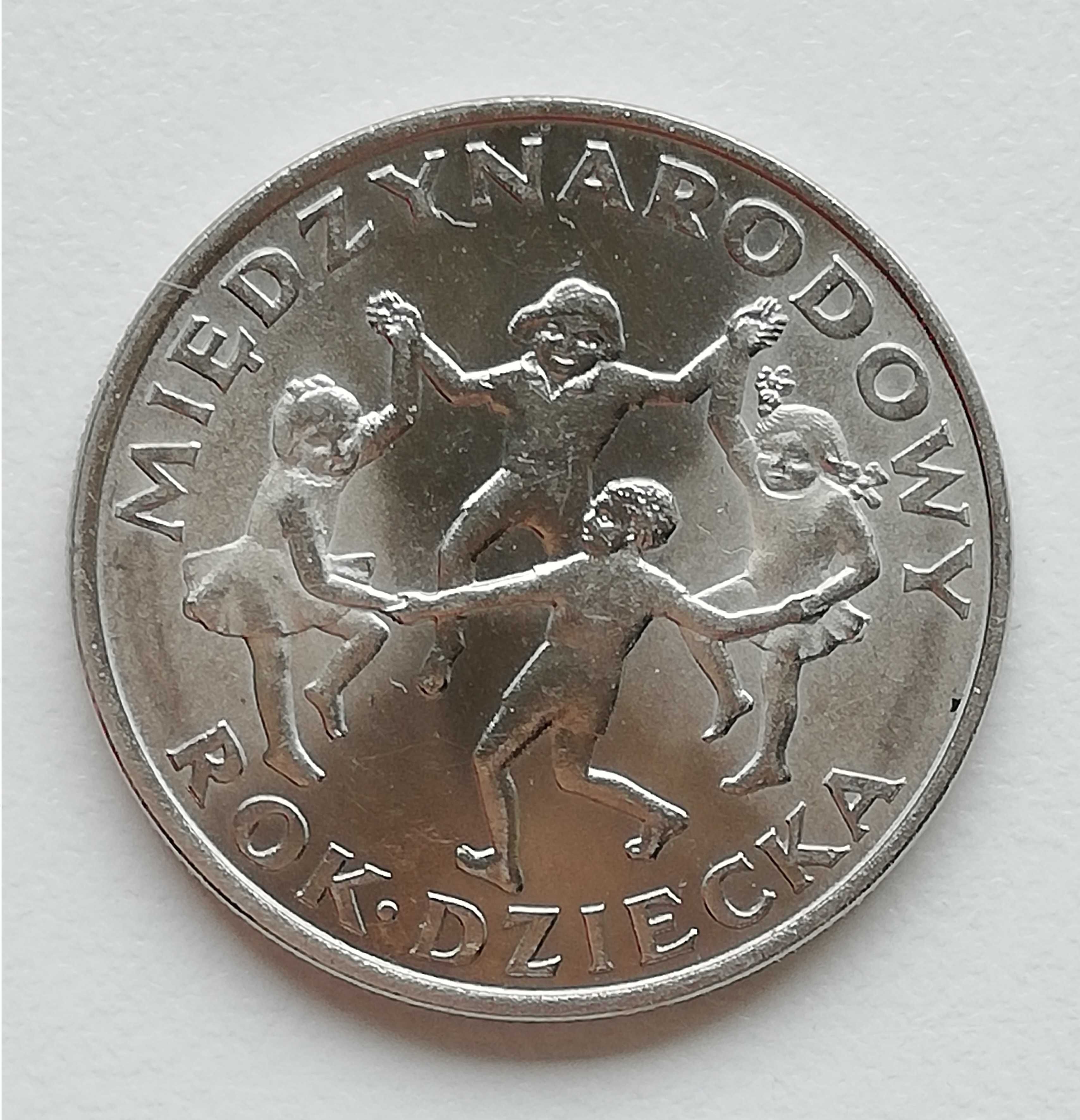 Moneta 20 zł 1979 rok Międzynarodowy Rok Dziecka stan SM na prezent