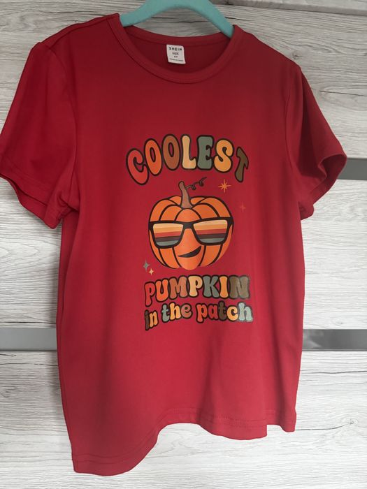 T-shirt dla chlopca Dzień Dyni 116