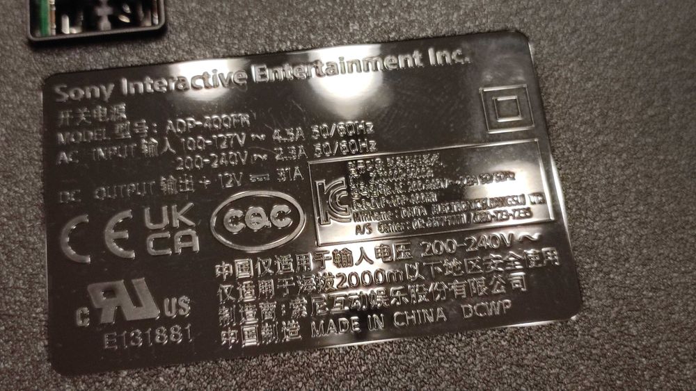 Peças PS5 FAT (Ventoinha, Fonte de Alimentação e Leitor de Discos)