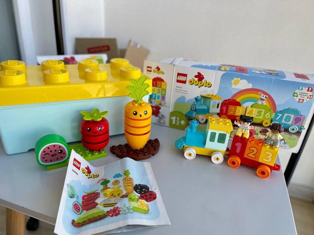 Лего дупло потяг lego огород garden train конструктор 1,5року дитина
