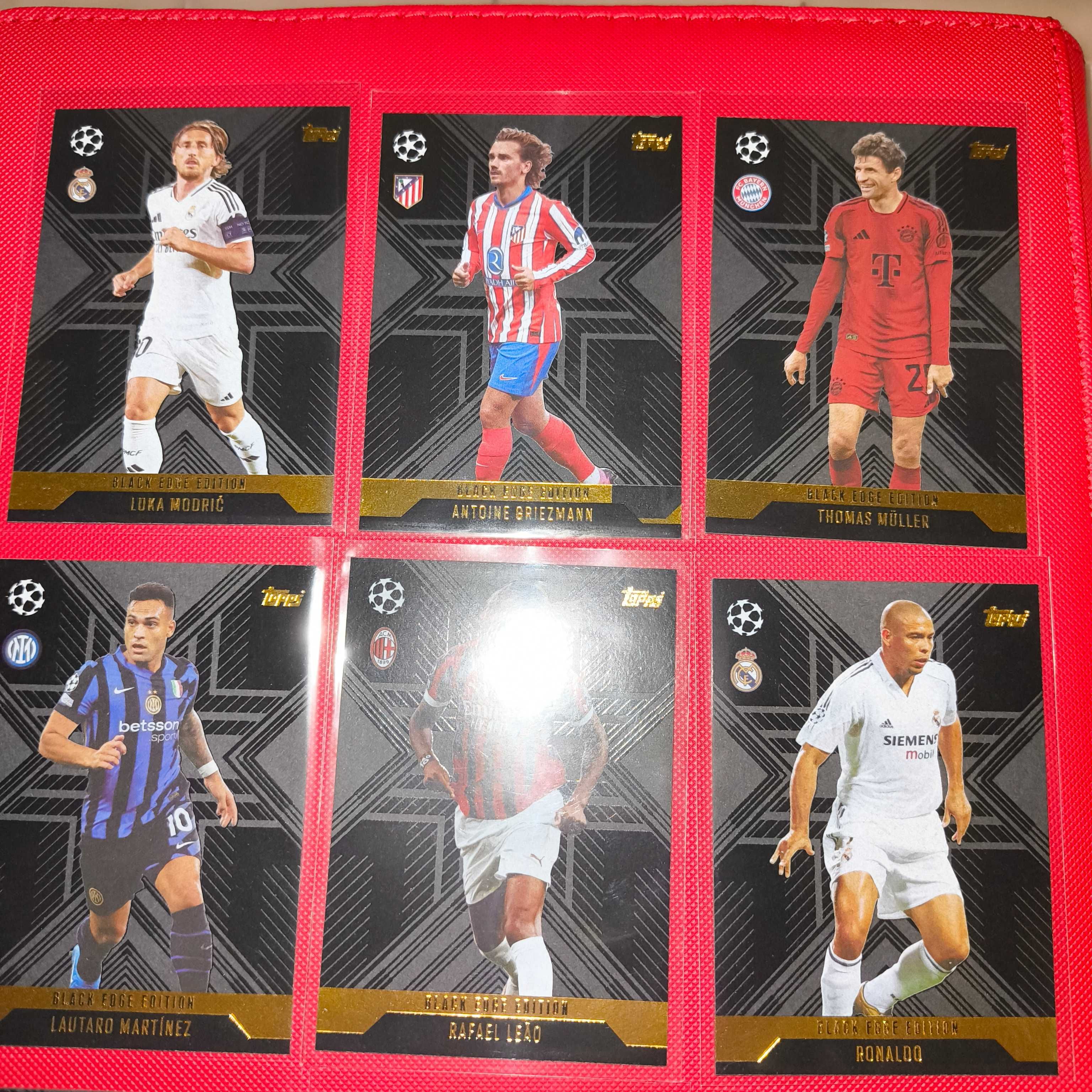 Set Cartas Black Edge Match Attax Extra 24/25