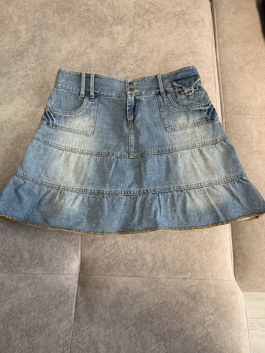Джинсовая юбка
