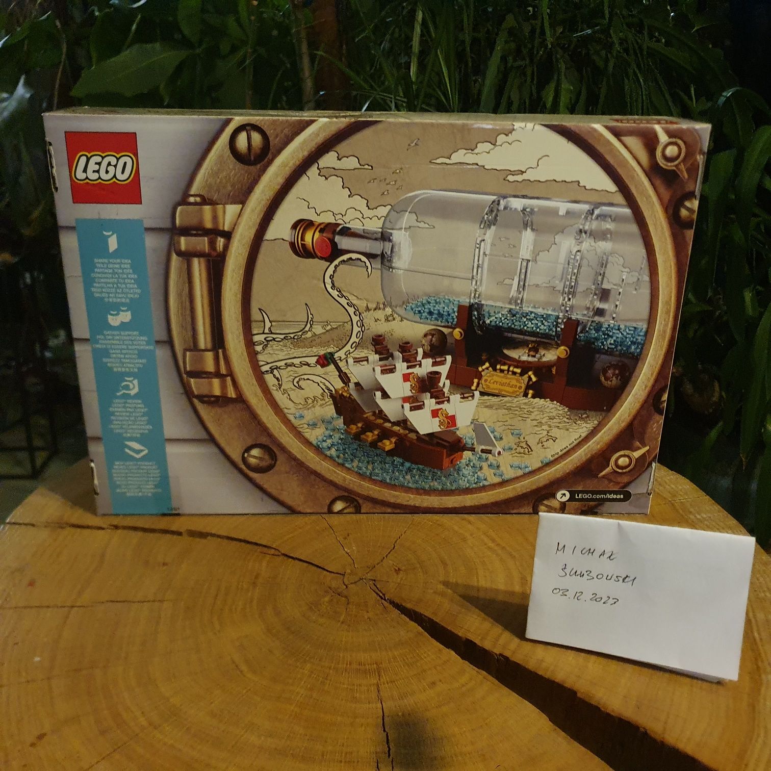 Lego Ideas statek w butelce 92177