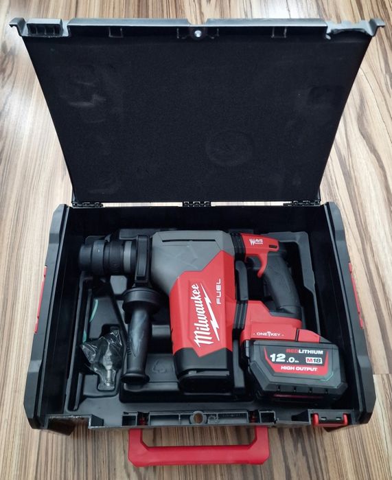 Młotowiertarka Milwaukee M18 ONEFHPX-0X + akumulator M18 12,0 Ah