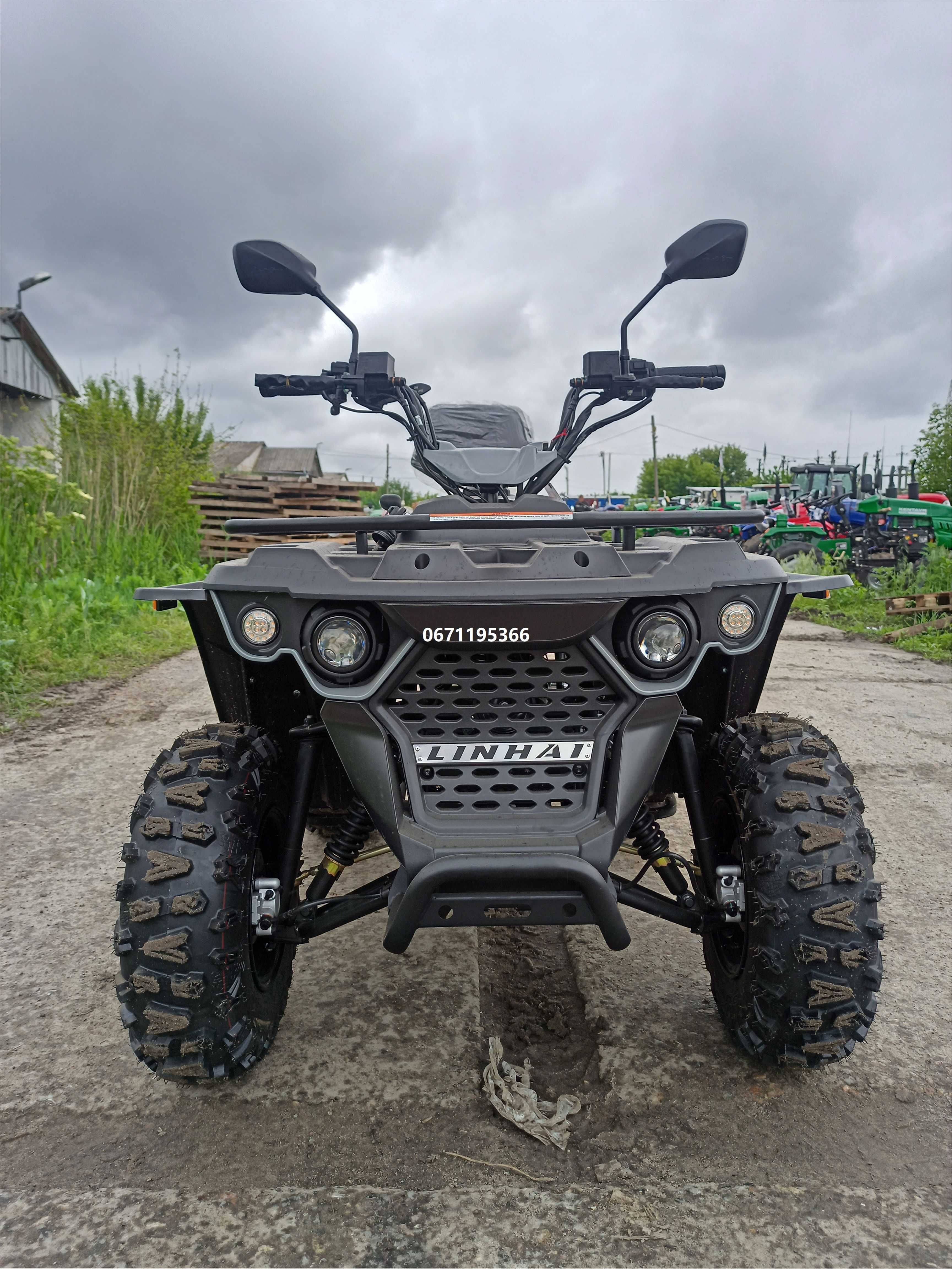 Квадроцикл LINHAI-YAMAHA M-170 двомісний Ямаха Лінхай доставка
