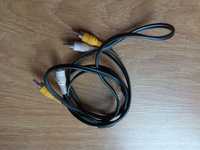 Kabel 2 RCA 1,5 m 150 cm 2 x cinch - 2 x cinch 2,5 m