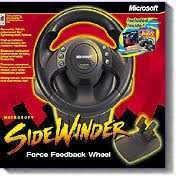 Vintage Microsoft SideWinder Steering Wheel + Games, Brand New in Original Box, Collector's Edition64550658601859121