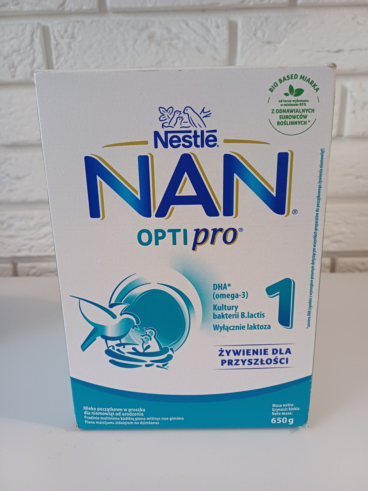 Mleko modyfikowane Nan Optipro 1 650g