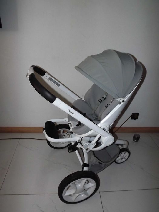 Quinny moodd grey szary 3w1 Fotelik cybex