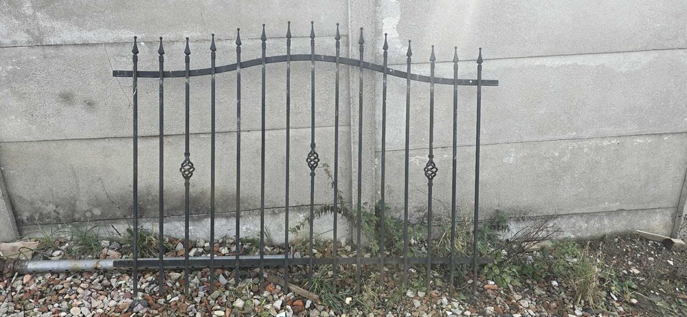 Przęsła Kute 198x142 ogrodzenie Furtka 105x142