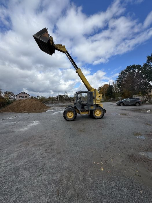 Jcb телескопический погрузчик вылет стрелы 6 м. Грузоподьемность 2.5 т