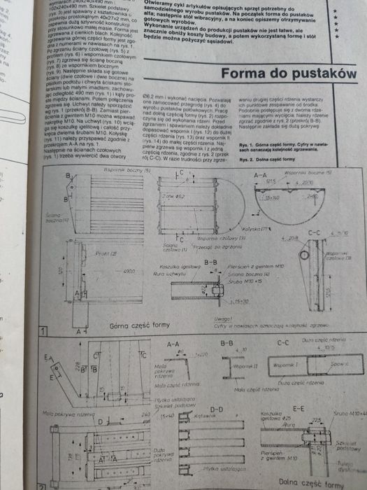 Dla kolekcjonerów gazeta Zrób Sam – komplet 10 nr z PRL majsterkowani