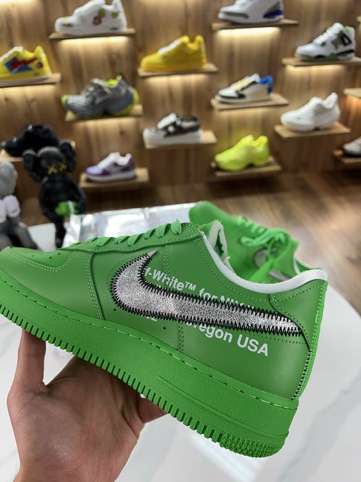 Кросівки Nike Air Force 1 low x Off-White “Brooklyn”Green