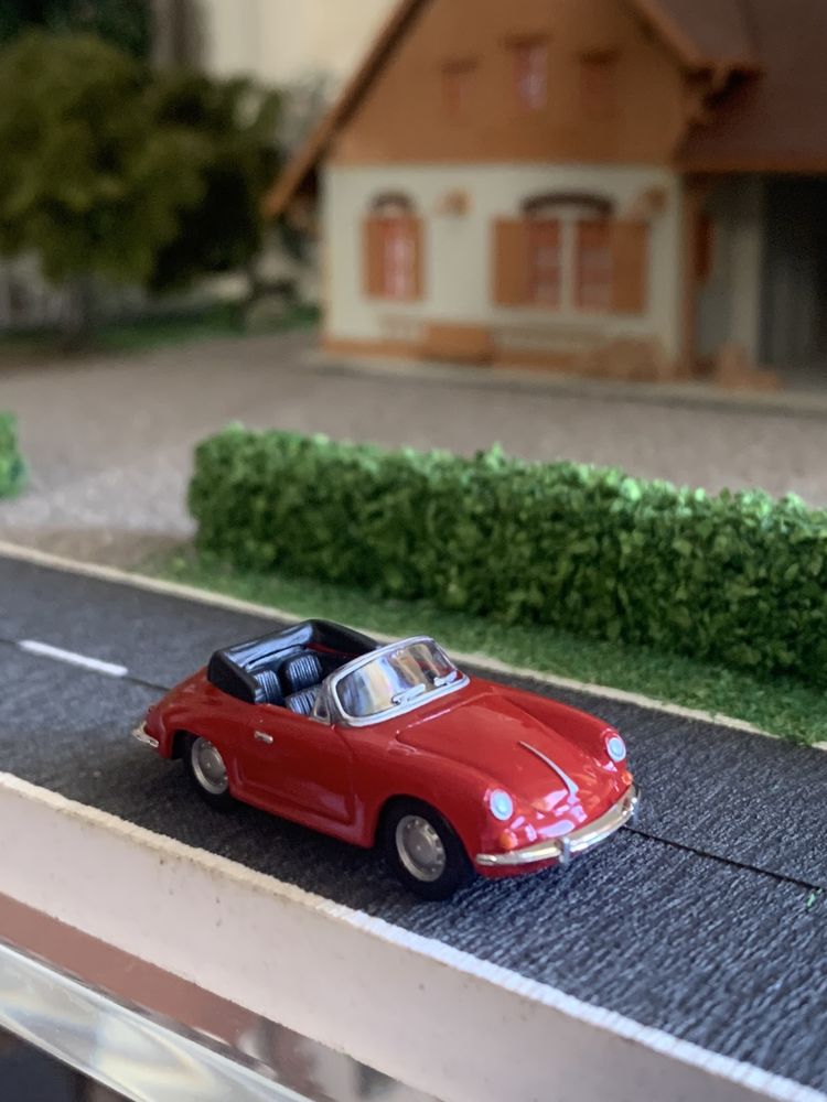 Porsche 356 B da Herpa escala H0 1/87
