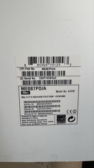 iMac 21,5” (Late 2013) - excelente estado!