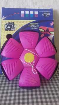 Фріз М'яч трансформер 2 в 1 Flat Ball Disk M12081 (Рожевий)