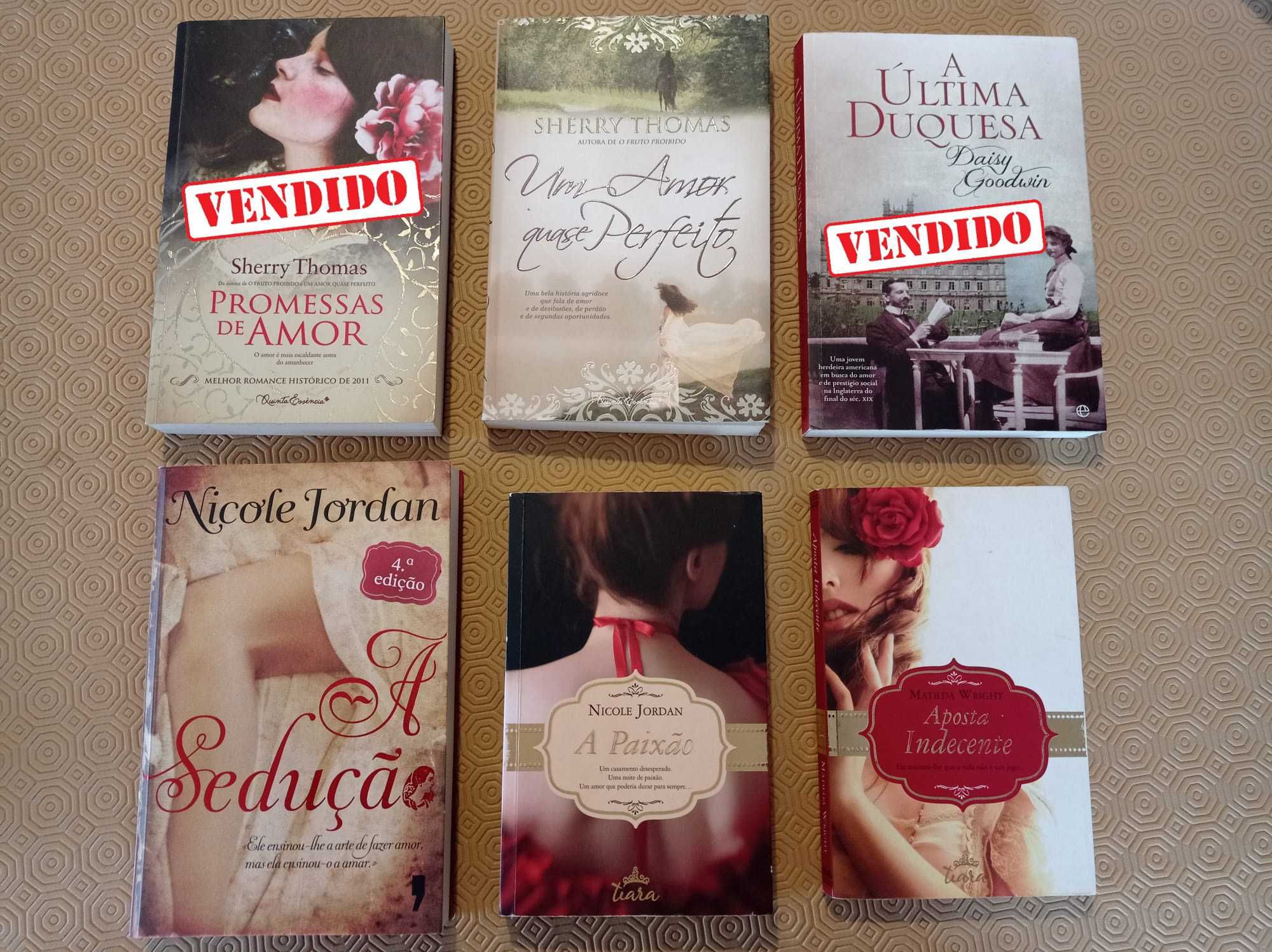 Livros romances / vários