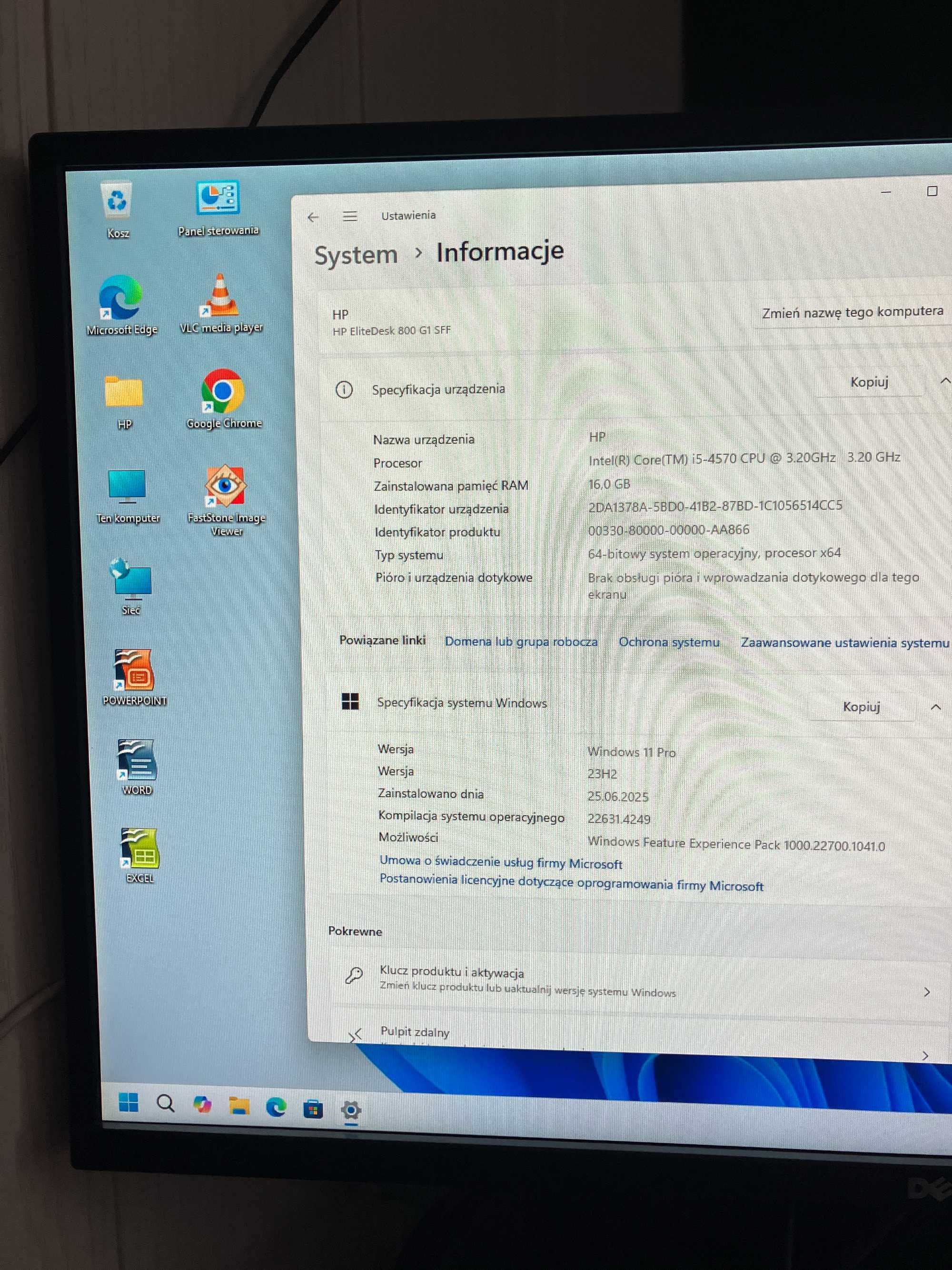 HP 600 G1 i5 4570 3,2GHz 16GB ssd 250gb win10 LPT Roblox Fortnite CS