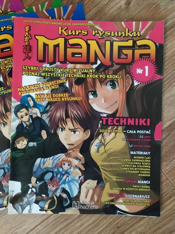 Kurs rysunku manga, Hachette, numery 1-29