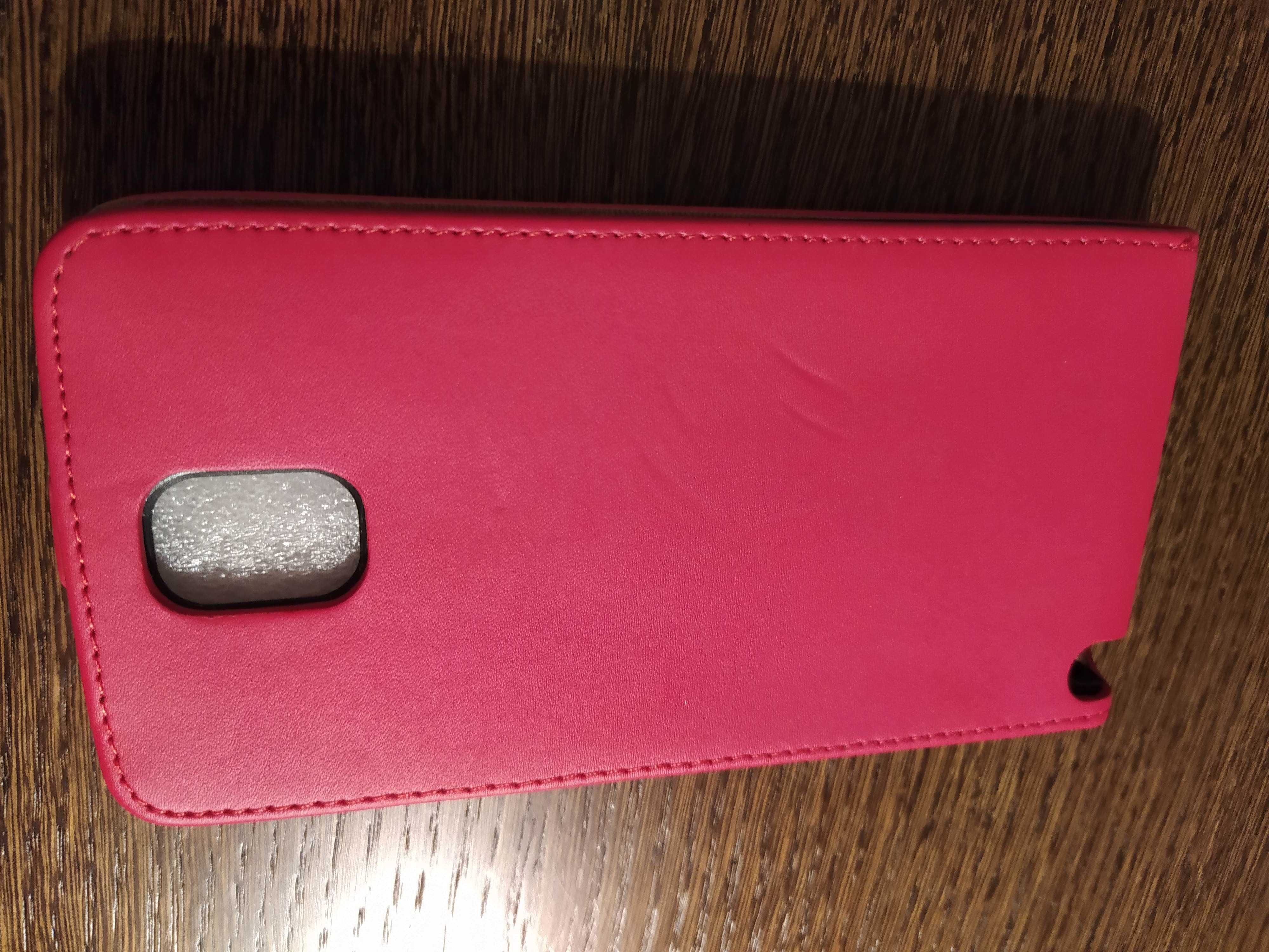 Czerwone etui pokrowiec do Samsung Note 3