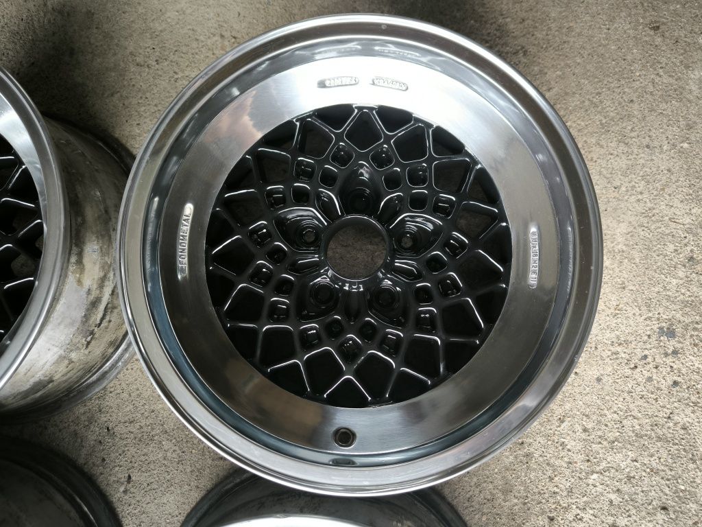 Felgi fondmetal 16 5x112 bbs Mercedes polerowane ranty