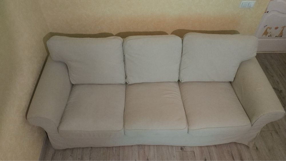 ІКЕА 3-місний великий диван EKTORP ЕКТОРП Ікея