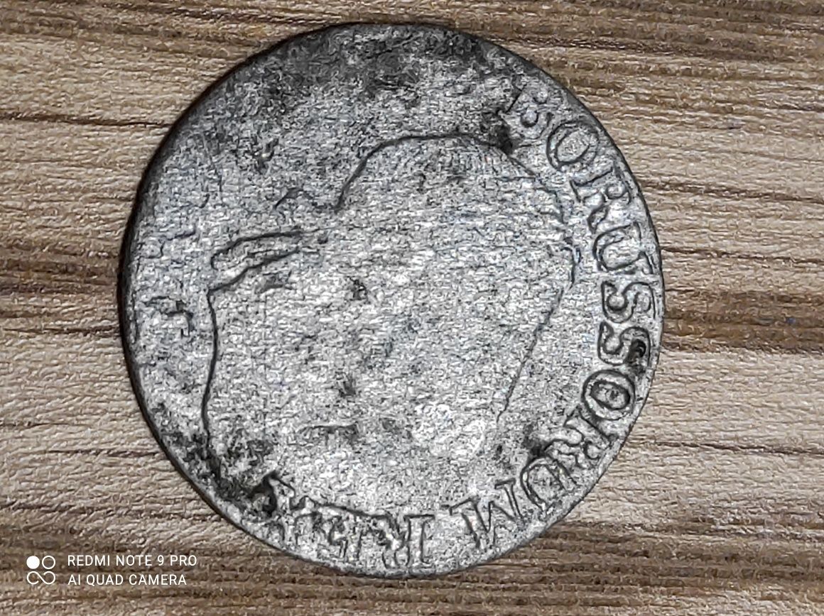 Stare monety srebro Prusy