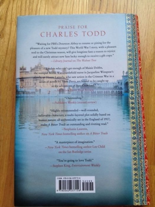 Książka po angielsku Charles Todd, A question of honor