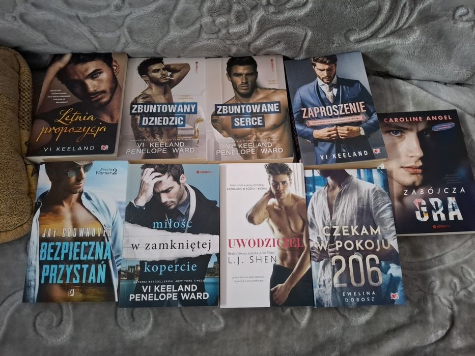 Książki romanse zestaw