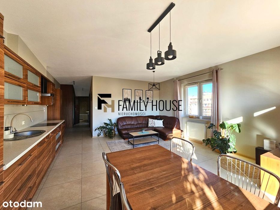 Widne 3 pokojowe mieszkanie , 2 piętro, balkon,