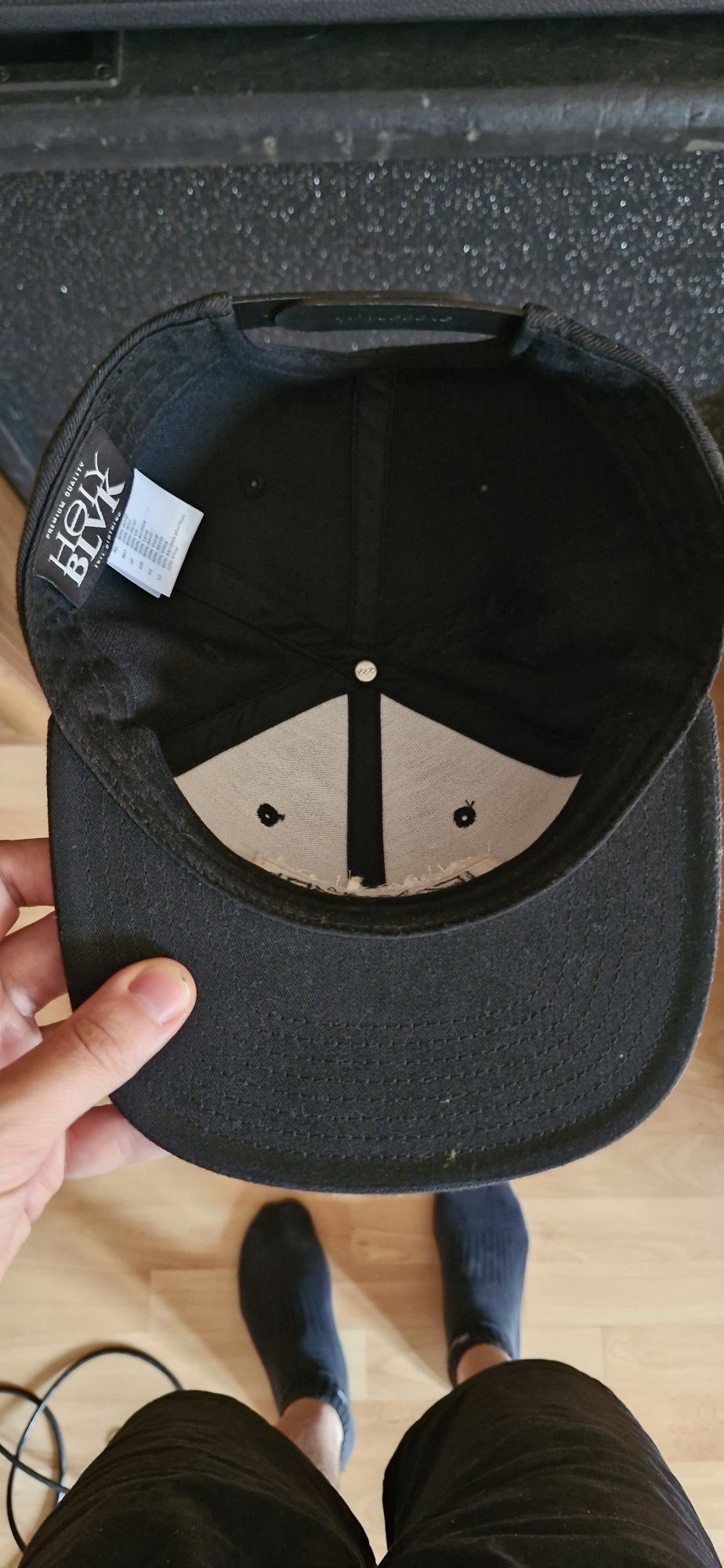 Czapka z daszkiem full cap  HOLY BLVK
