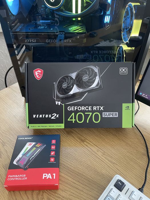 Компютер Rtx 4070Super ГАРАНТІЯ/ryzen 7 5700x3D/ 32gb kingsron Київ