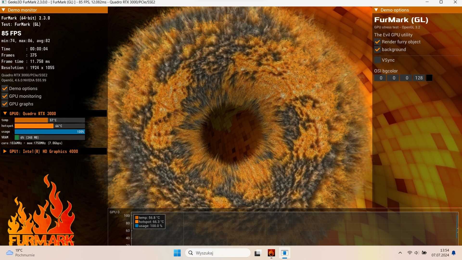 Nvidia Quadro RTX 3000 M MXM Alienware