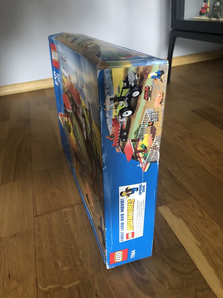 LEGO 7684 City - Hodowla świń i traktor Nowy, MISB Unikat Kolekcjner