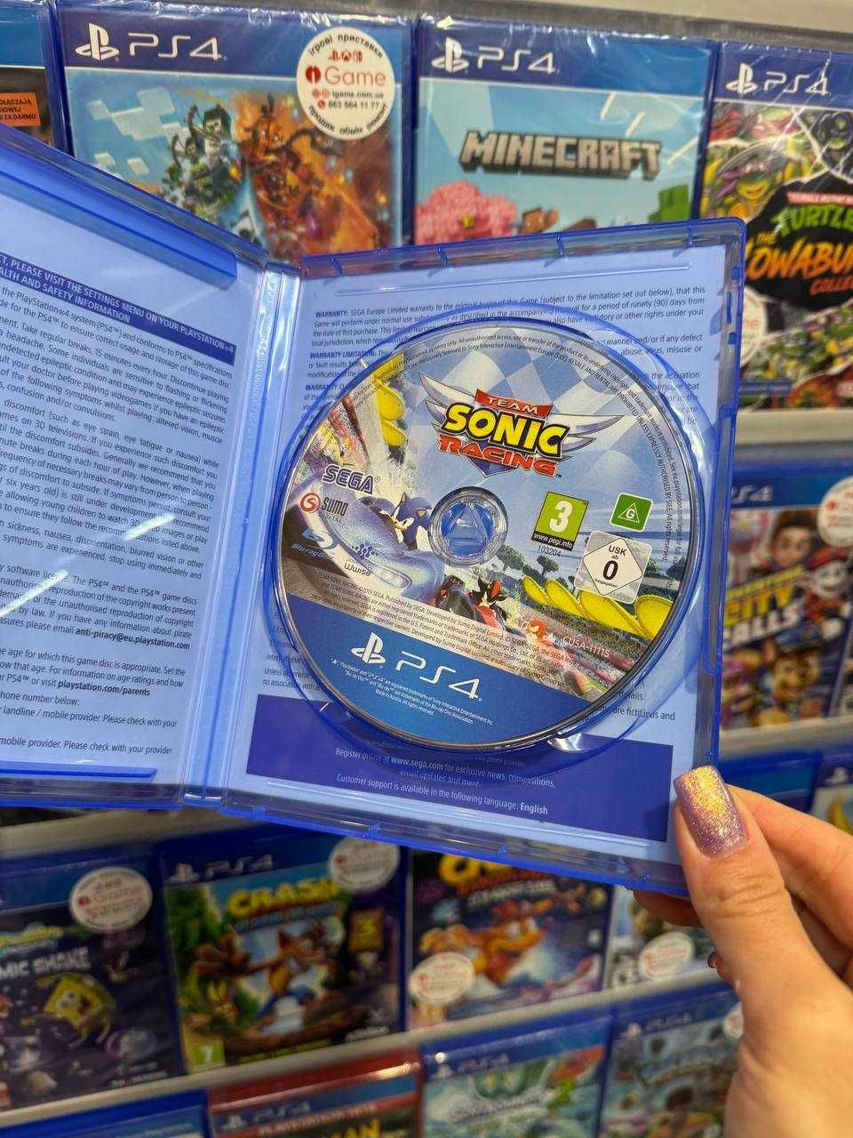 Team Sonic Racing, Соник гонки Ps4, igame