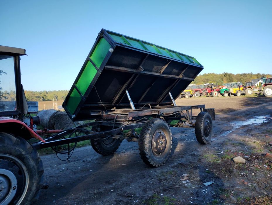 Sprzedam przyczepe wywrotke. Trasport