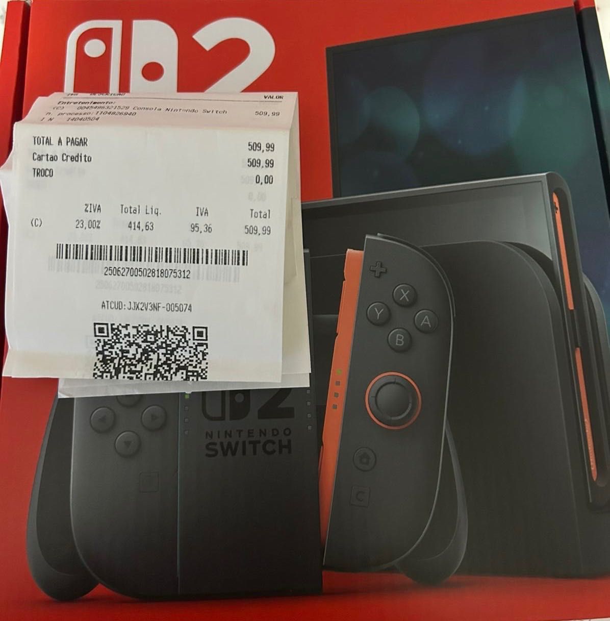 Nitendo switch 2 Nova