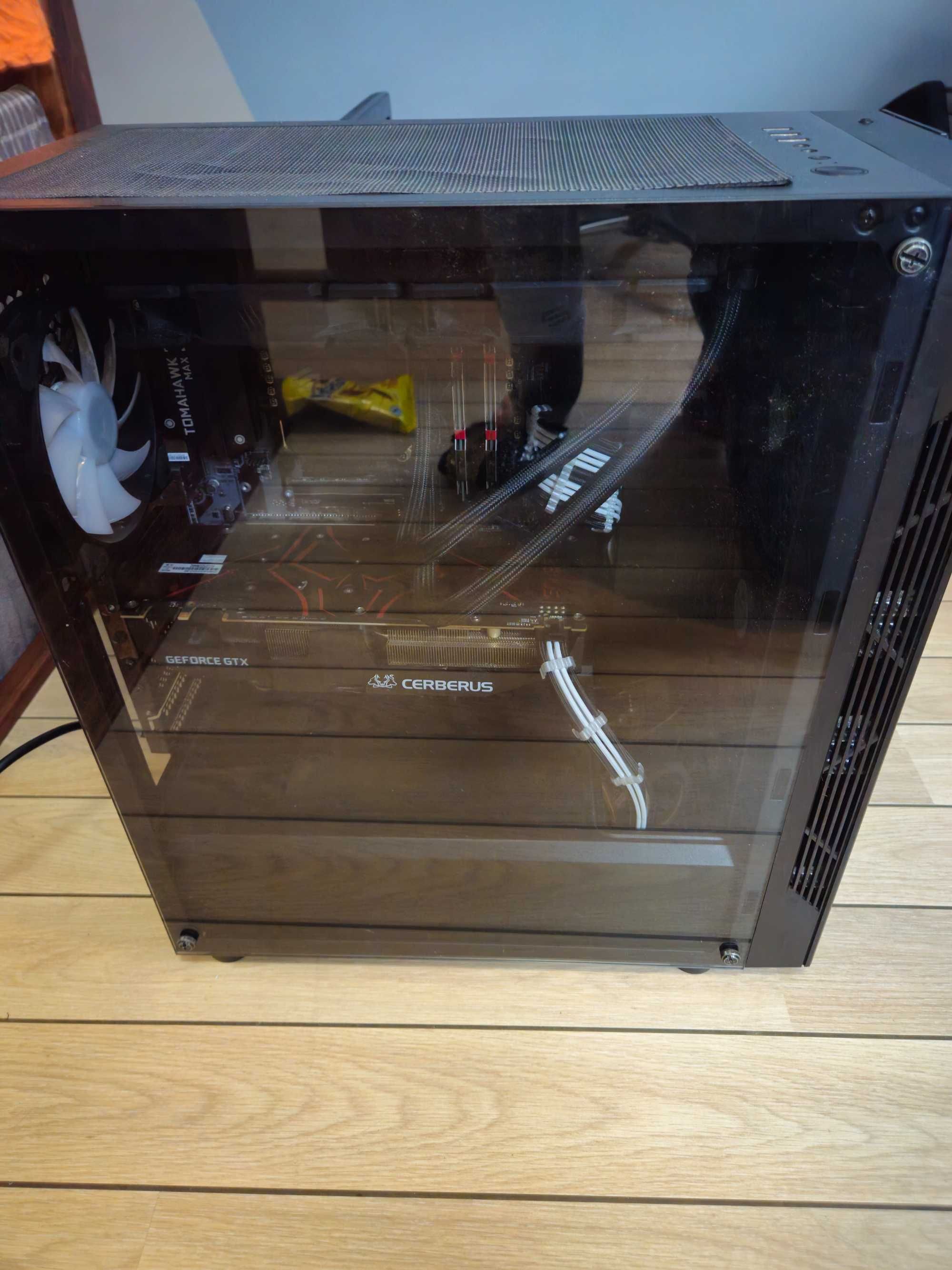 Komputer MSI Win10 GEFORCE GTX AMD Ryzen 7 Monitor Philips  DLA GRACZY