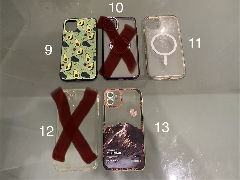Чехлы на iPhone 11 и iPhone 13 Pro читайте описание
